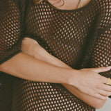 Perla Dress - Earth Brown