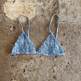 Cinco Top - Denim Flora