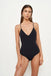 Charlie One Piece - Eco Black Rib