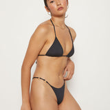 Roma Bottom - Eco Black Rib