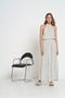 Pacifica Dress - Silver - Silk