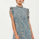 Makaha Dress - French Leopard