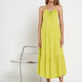 Crescent Dress - Citron