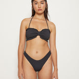 Vicki Bottom - Eco Black Rib
