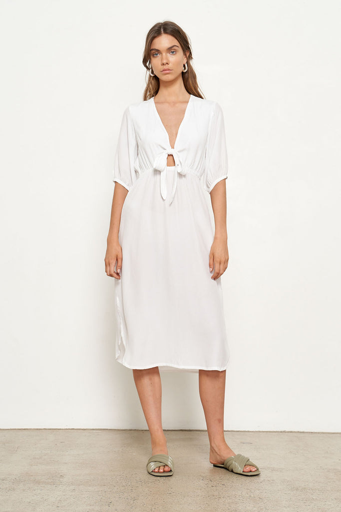 Torch Dress - White