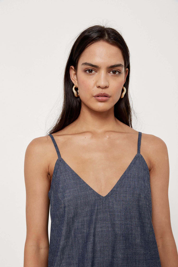 Margarita Dress - Chambray