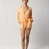 Burma Playsuit - Peaches