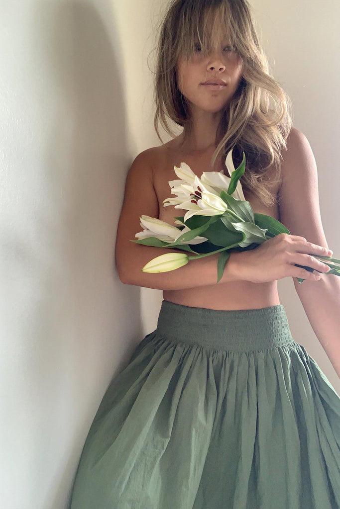 Bambino Skirt - Olive