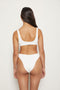 Vica Bottom - Eco White Rib