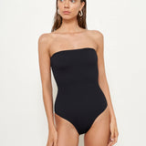 Costa One Piece - Eco Black Rib