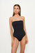 Costa One Piece - Eco Black Rib