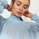 Rashida Dress - Daisy Blue