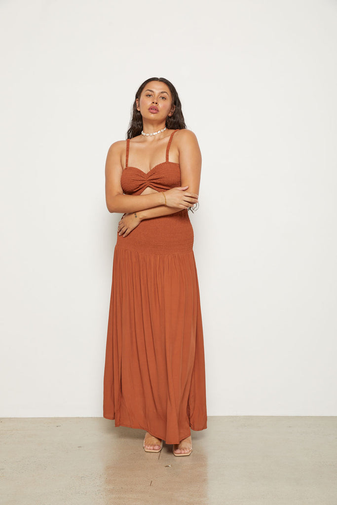 Harlow Dress - Bronze