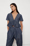 Pansy Top - Chambray