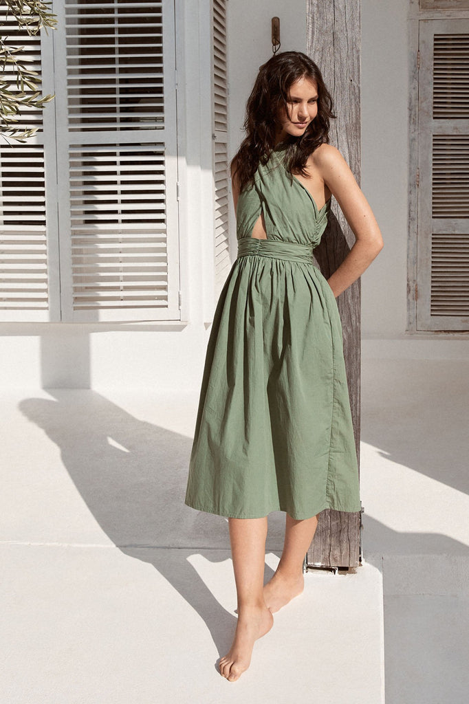 Apollo Dress - Olive