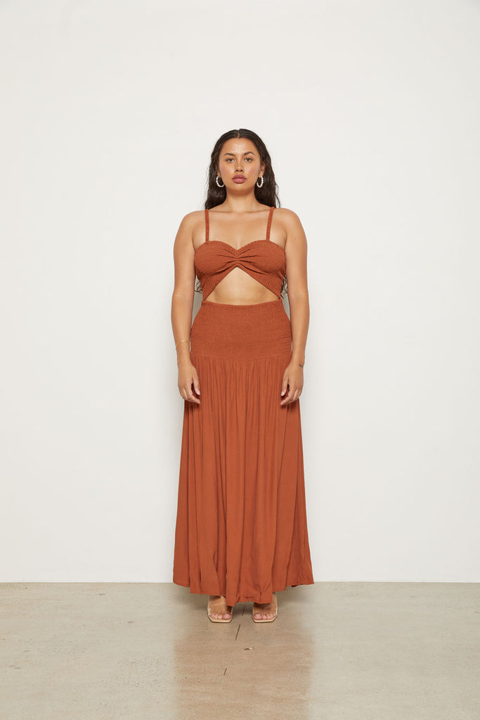 Harlow Dress - Bronze