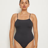 Lucy One Piece - Eco Black Rib