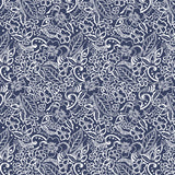Santa Fe Top - Indigo Batik