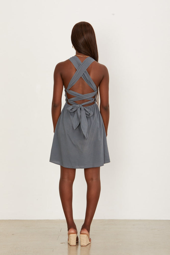 Juilette Dress - Petrol