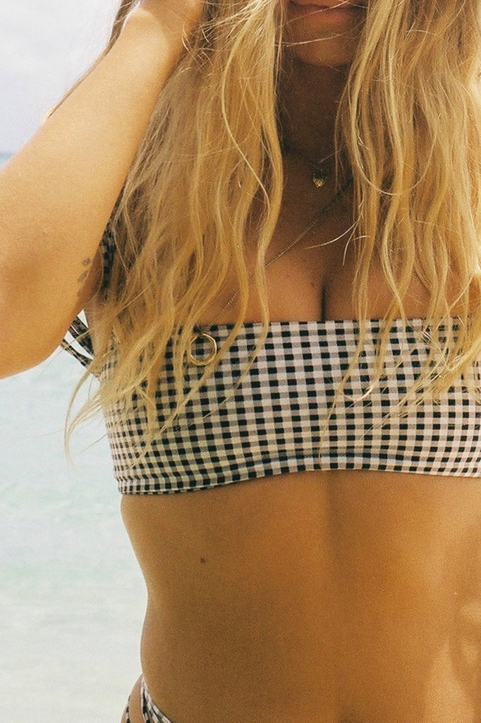 Shores Top - Gingham