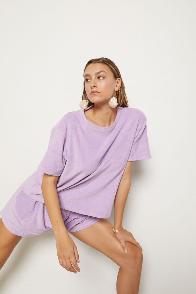 Lenny Terry Shirt - Violet