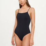 Lucy One Piece - Eco Black Rib
