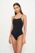 Lucy One Piece - Eco Black Rib