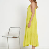 Crescent Dress - Citron