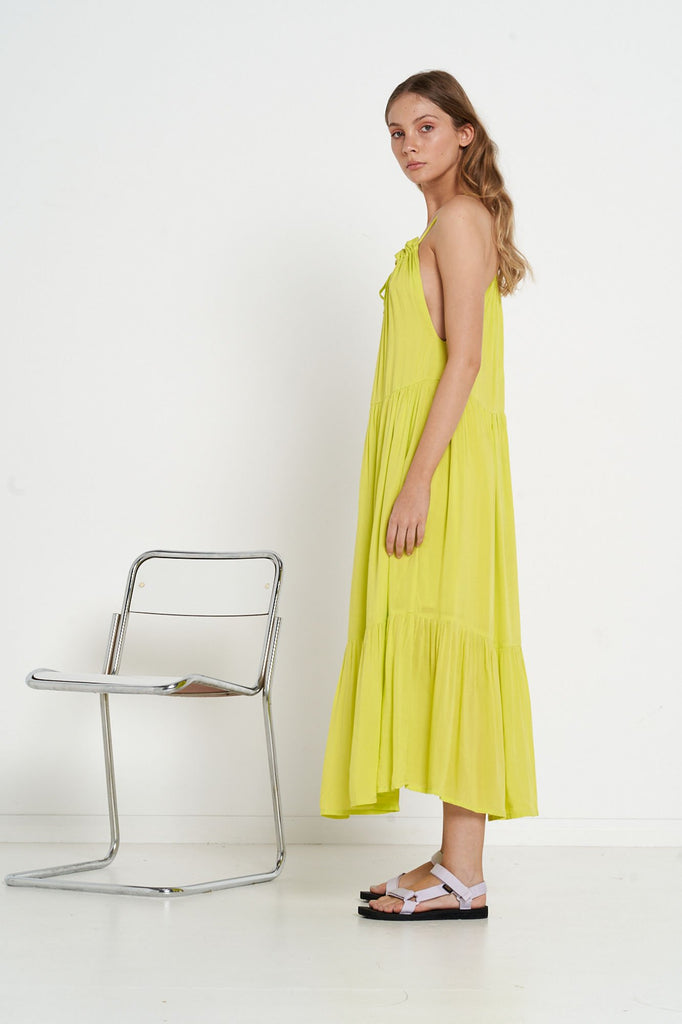 Crescent Dress - Citron
