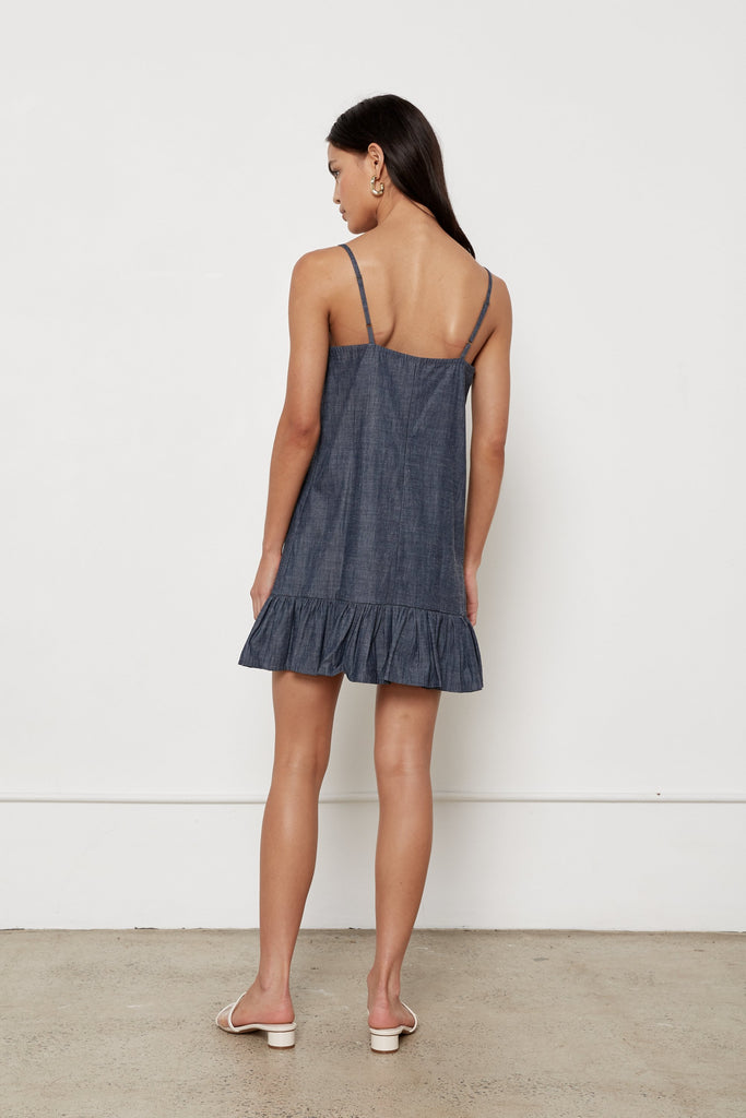 Margarita Dress - Chambray