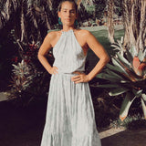 Pacifica Dress - Olive Snake - Rayon
